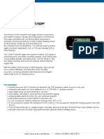 InTemp CX450 Data Logger Datasheet