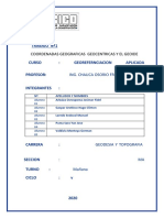 Coordenadas Gografica Geocentricas