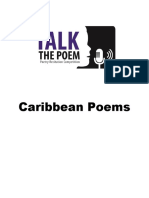 Caribbean Poems For Anthology - Updated