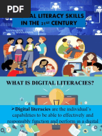 Digital Literacy Skills in The 21st Century Edtechl