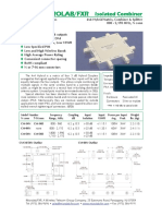 Microlab/Fxr: Isolated Combiner