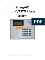 Manual Alarma GSM&PSTN