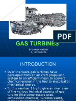 Gas Turbines: by Shalin Antony S Mechanical