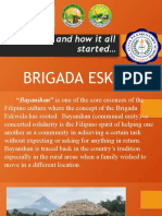 Brigada Eskwela History