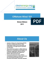 Offshore Wind 101: Simon Mahan 2011