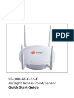 Ss-300-At-C-55-E Airtight Access Point/Sensor: Quick Start Guide