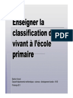 Diaporama Sur La Classification Du Vivant