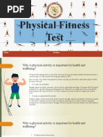 Physical Fitness Test: Name: Section