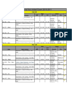 International Live Cricket Event 2010-2011: GMT IST PST Ground City Venue D/N Date Match Details Time