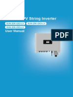 Grid-Tied PV String Inverter: User Manual