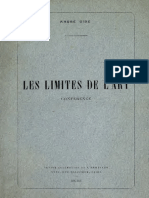 GiDe, A. Les Limites de L'art