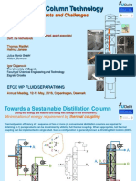 2016 - Dividing Wall Column Technology - Recent Developments and Challenges, Olujic - PPT MONTZ