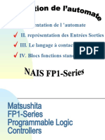 I. Présentation de L 'Automate II. Représentation Des Entrées Sorties III. Le Langage À Contact Ou LADDER IV. Blocs Fonctions Standard