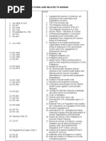 Nursing Law and Other Laws Related To Nursing