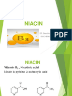 Niacin: DR. Beenish Zafar Biochemistry