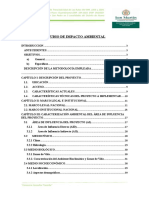 Estudio de Impacto Ambiental