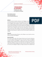 Drawing Spaniards in The Philippines: Displacement, Brutalization, and The Dissident Eye of Ignacio Del Villar