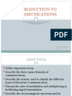 1introduction To Communications - For Lecture