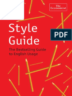 The Economist Style Guide