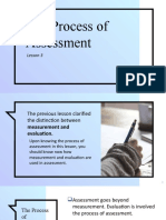 The Process of Assessment