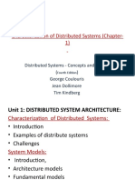 Characterization of Distributed Systems (Chapter-1)