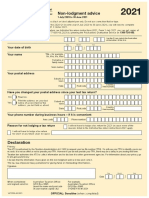 Non-Lodgment Advice: Your Tax File Number (TFN)