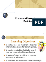 Trade and Investment Policies