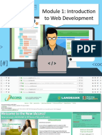 Module 1: Introduction To Web Development Module 1: Introduction To Web Development