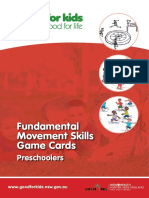 Fundamental Movement Skills Game Cards