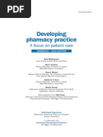 Developing Pharmacy Practice WHO - PSM - PAR - 2006 (1) .5