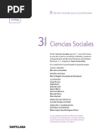 Libro Sociales Santillana 3º