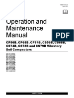 Operation and Maintenance Manual: CP56B, CP68B, CP74B, CS56B, CS68B, CS74B, CS78B and CS79B Vibratory Soil Compactors