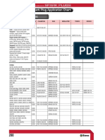 Spark Plug-Interchange and Application Chart