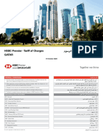 HSBC Qatar - Premier Tariff