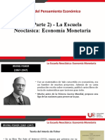 Clase 9 - Escuela Neoclásica Economía Monetaria (Parte 2)