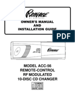 Audiovox Rampage ACC-56 OM IM