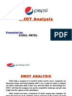 SWOT Analysis: Sunil Patel