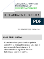 Iii El Agua en El Suelo 1