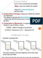 Continuity and Bernoulli Eqn