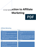 Affiliate Marketing - Approach & Road Map