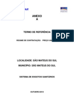 AnexoA Termo de Referencia ESGOTO Preco UNITARIO