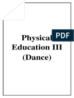 Physical Education III (Dance)