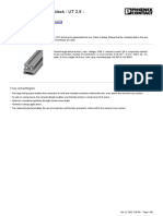 Feed-Through Terminal Block - UT 2,5 - 3044076: Your Advantages