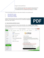 Web-ADI Template Settings For Microsoft Excel