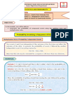 Probability Involving A Sequence of Events & Compound Events