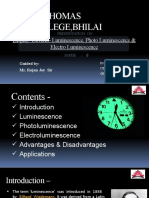 Display Devices Luminescence