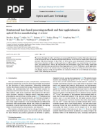 A Review Femtosecond Laser-Based Processing Methods and Their Applications in Optical Device Manufacturing