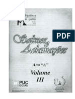 Salmos e Aclamacoes Ano A Vol III PDF