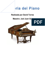 Historia Del Piano Hasta La Actualidad - David Torres