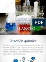 7-Tipos de Reaccion y Balanceo